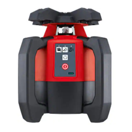 Hilti PR 30-HVSG A12 Handbuch