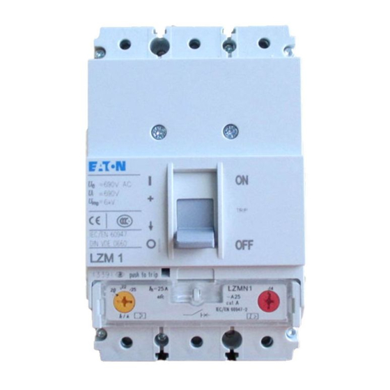 Eaton NZM1-XSV Montageanweisung