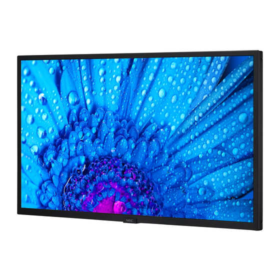 NEC MultiSync M321 Bedienungsanleitung