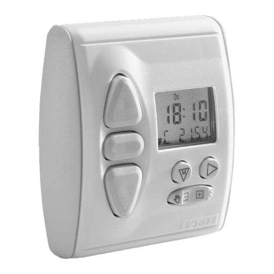 SOMFY inteo Chronis RTS Montageanleitung