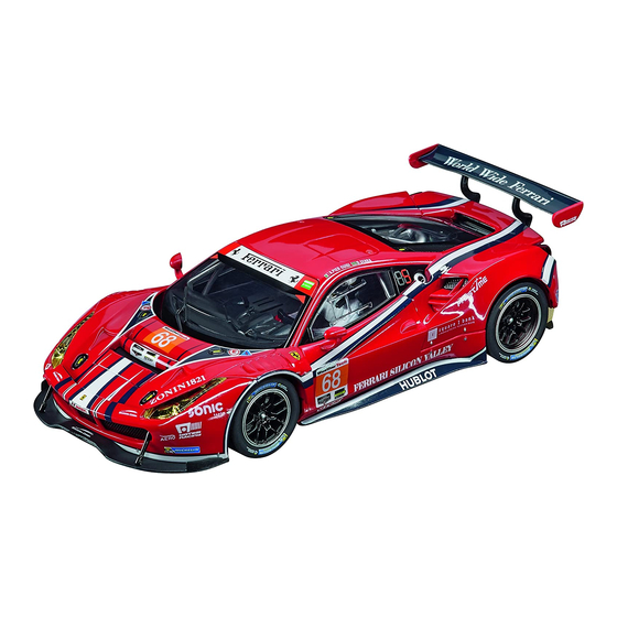 Carrera EVOLUTION FERRARI TROPHY Montage- Und Betriebsanleitung