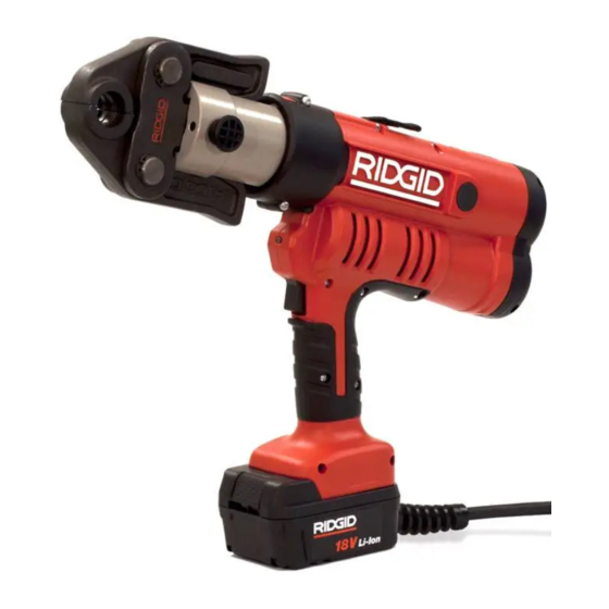 RIDGID RP 340-B Betriebsanleitung