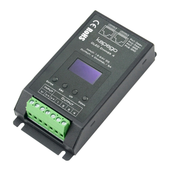 Dekolight 843269 Produkt-Hinweise Bedienungsanleitung