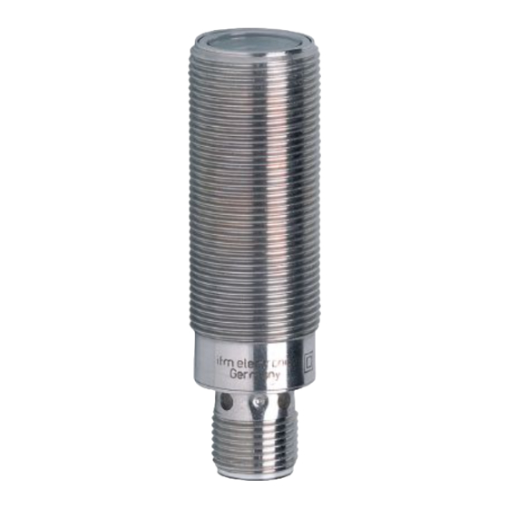 IFM Electronic efector 200 OGE3 Serie Bedienungsanleitung