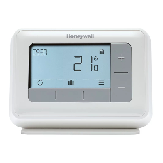 Honeywell HOME T4R Kurzinstallationsanleitung