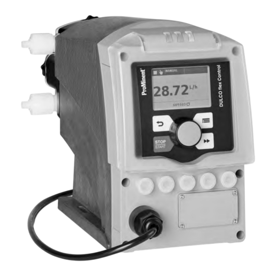 ProMinent DULCO flex Control Betriebsanleitung