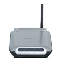 Belkin Netzwerkstandard GRouter Benutzerhandbuch
