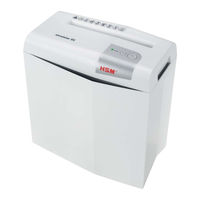 Hsm shredstar S5 Betriebsanleitung