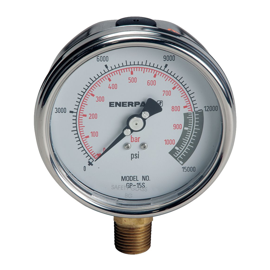 Enerpac GA-1 Bedienungsanleitung