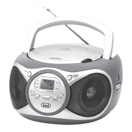 Trevi CD 512 Anleitungsheft