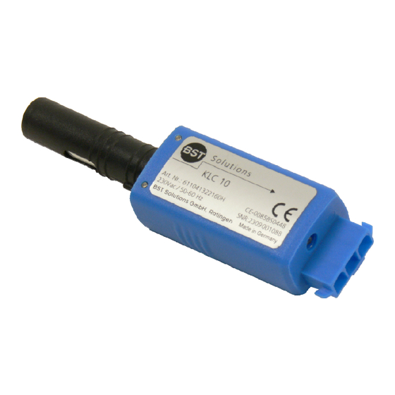 BST KLC 10 Technische Information