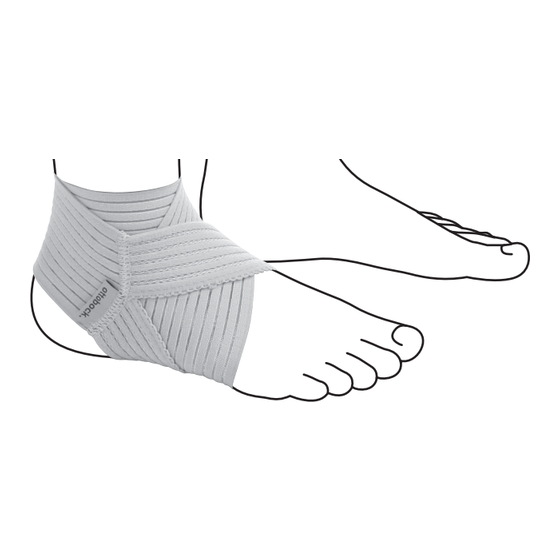 Ottobock 504 Ankle Support Gebrauchsanweisung