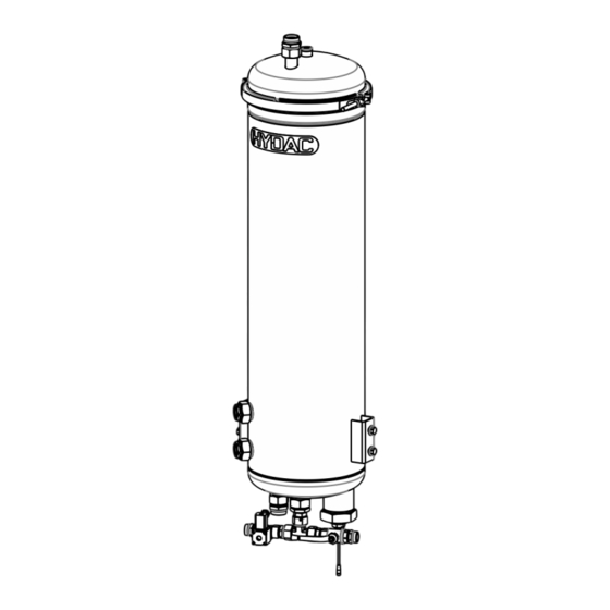 HYDAC FILTER SYSTEMS OffLine Separator OLS 10-Z-x Montage- Und Wartungsanleitung