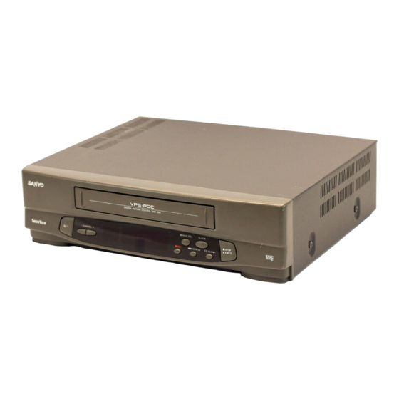 Sanyo VHR-266G Bedienungsanleitung