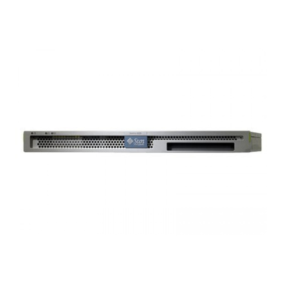 Sun Microsystems Sun Fire V125 Handbuch