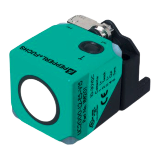 Pepperl+Fuchs UC2000-L2-E5-V15 Kurzanleitung