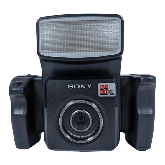 Sony UPX-C300 Betriebsanleitung