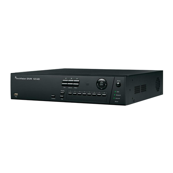 Interlogix TruVision DVR 12HD Benutzerhandbuch