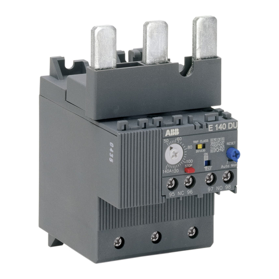 ABB E140 DU Montageanweisung