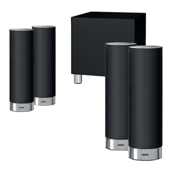 Loewe 3D Orchestra Bedienungsanleitung