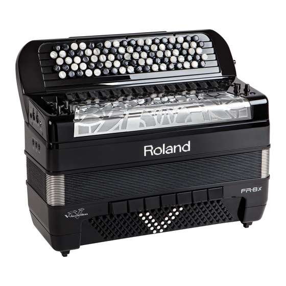 Roland FR-8x V-Accordion Schnellstart