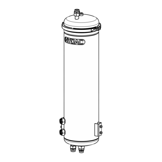 HYDAC FILTER SYSTEMS OffLine Separator OLS 10/Z-Serie Montage- Und Wartungsanleitung