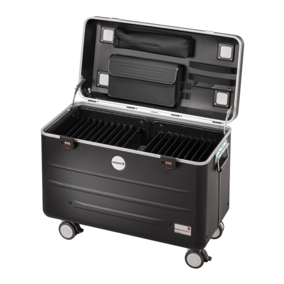 Parat PARAPROJECT Case TC TwinCharge Serie Bedienungsanleitung