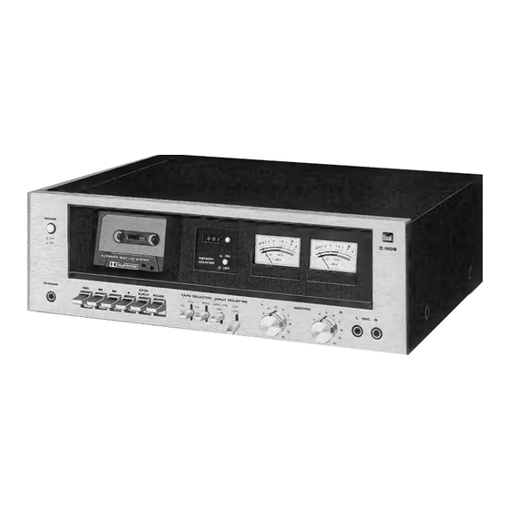 Dual C 809 Bedienungsanleitung