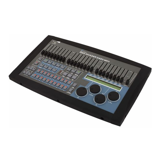 thomann stairville DMX Invader 2420 MK2 Bedienungsanleitung