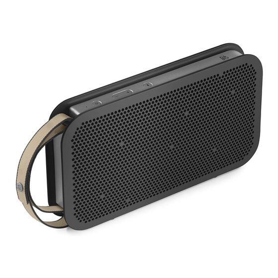 Bang & Olufsen BeoPlay A2 Handbuch