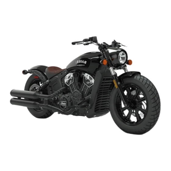 Indian Motorcycle Scout Bobber 2019 Handbücher