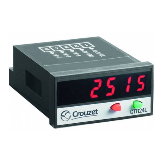Crouzet CTR24L-2515 Bedienungsanleitung