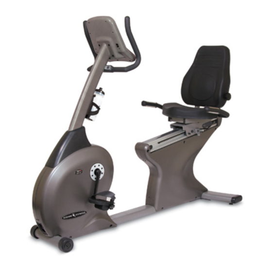 Vision Fitness R2250HRT Bedienungsanleitung