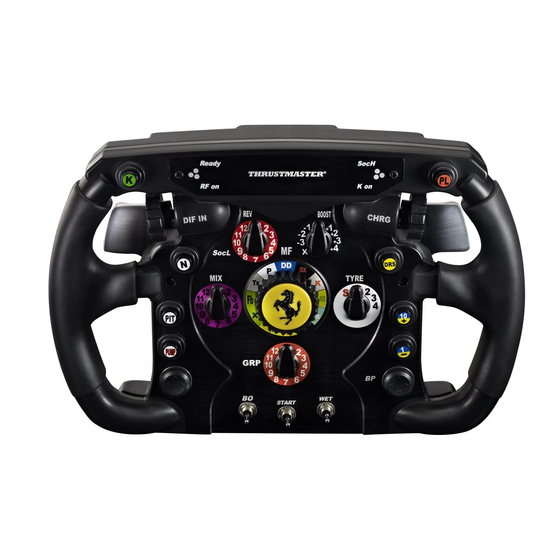 Thrustmaster Ferrari F1 Wheel Add-on Benutzerhandbuch