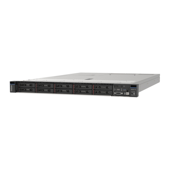 Lenovo ThinkSystem SR630 V3 Benutzerhandbuch
