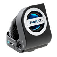 Raikko PUMP BLUETOOTH Vacuum Speaker Bedienungsanleitung