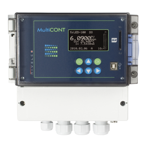 NIVELCO multicont Bedienungsanleitung