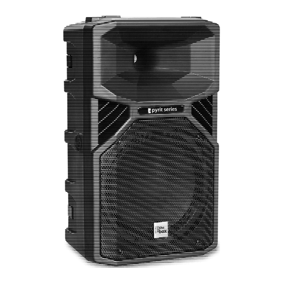 thomann the box pro Pyrit 12 Bedienungsanleitung