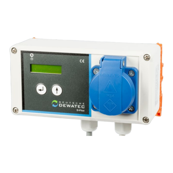 AQUATO DEWATEC D-Pilot 22.2 Bedienungsanleitung