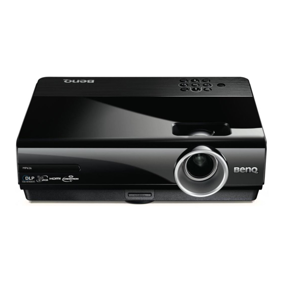 BenQ MP626 Benutzerhandbuch