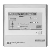 SOLARFOCUS eco manager-touch Betriebsanleitung
