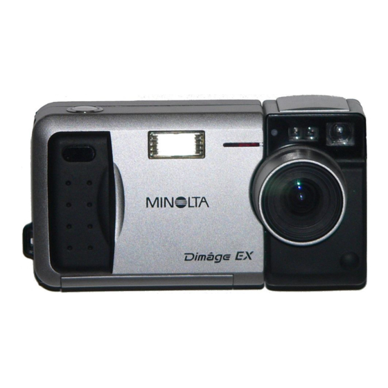 Minolta Dimage EX Bedienungsanleitung