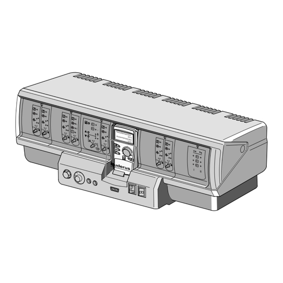 Buderus 4312 Bedienungsanleitung