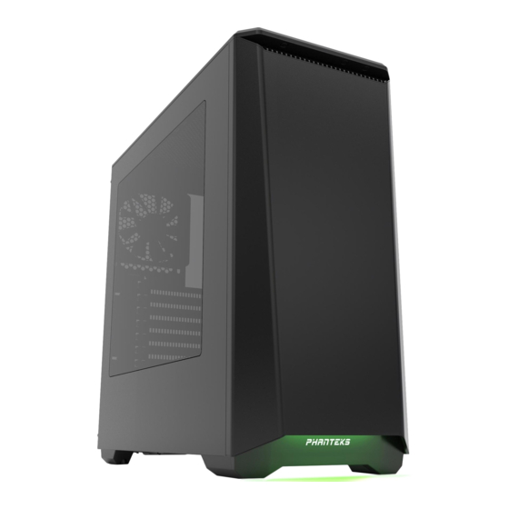 Phanteks ECLIPSE P400 Anleitung