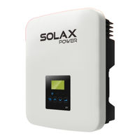 Solax X1-4.2-T-D Benutzerhandbuch
