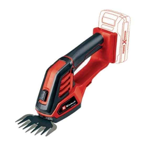 EINHELL GE-CG 18/100 Li Originalbetriebsanleitung