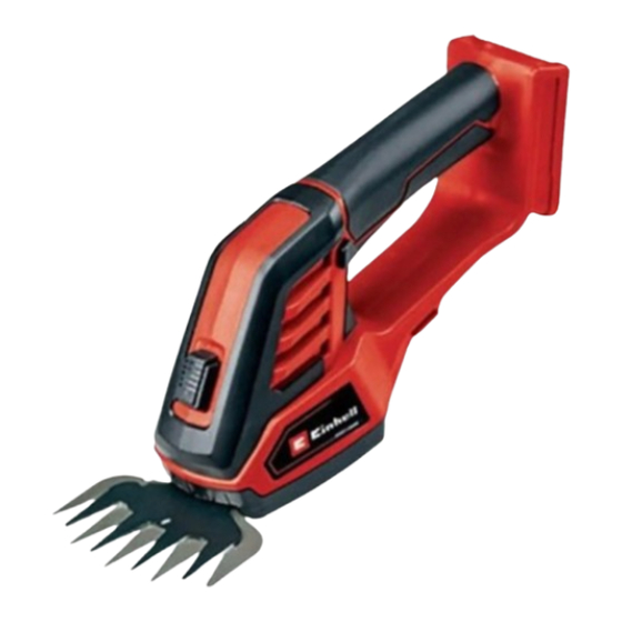 EINHELL GE-CG 18/100 Li Originalbetriebsanleitung