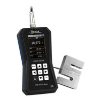 Pce Instruments PCE-DFG X Serie Bedienungsanleitung