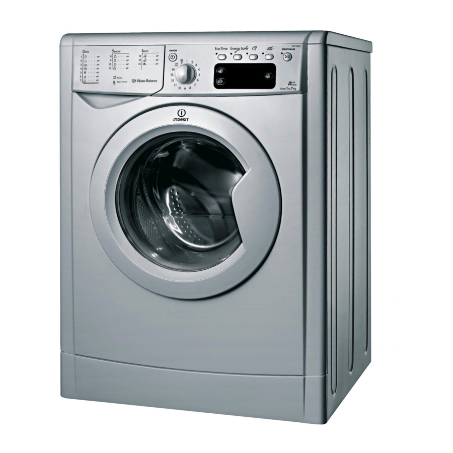 Indesit IWDC 6105 Bedienungsanleitung