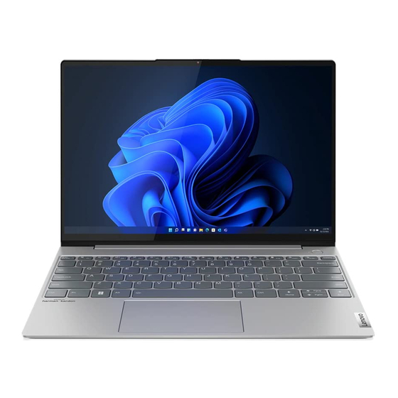 Lenovo ThinkBook 13x Gen 2 Benutzerhandbuch